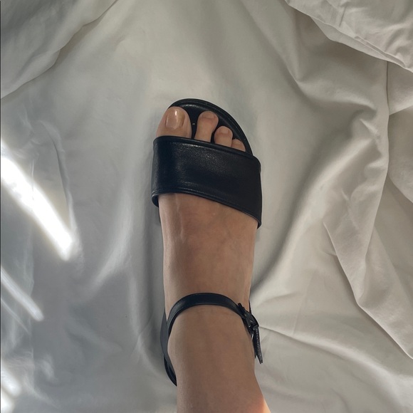 Robert Clergerie Black Platform Sandals - Picture 10 of 10